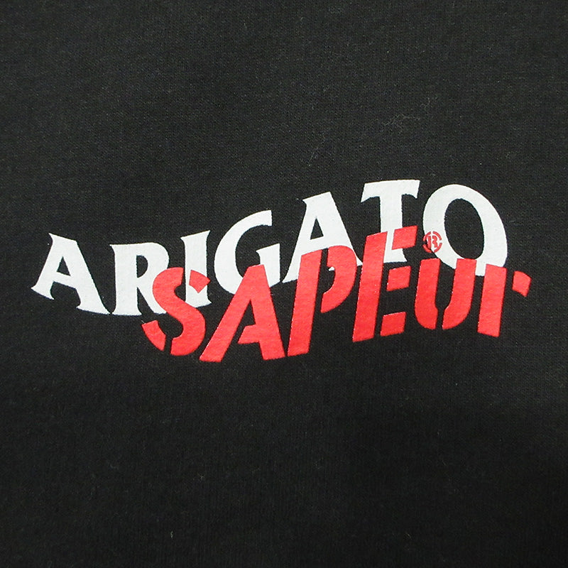 SAPEur | サプール × ANTI SOCIAL SOCIAL CLUB アンチソーシャルソーシャルクラブ ロゴプリント長袖パーカー パーカー SS4500P ブラック サイズ：M【三重本店】