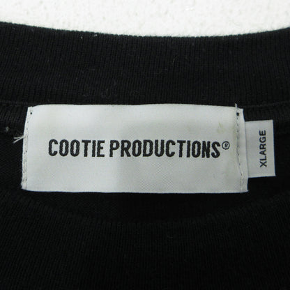 COOTIE | クーティー SUPIMA BORDER OVERSIZED L/S TEE 長袖Ｔシャツ ブラック×ホワイト サイズ：XL【三重本店】