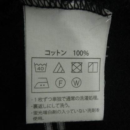 COOTIE | クーティー SUPIMA BORDER OVERSIZED L/S TEE 長袖Ｔシャツ ブラック×ホワイト サイズ：XL【三重本店】