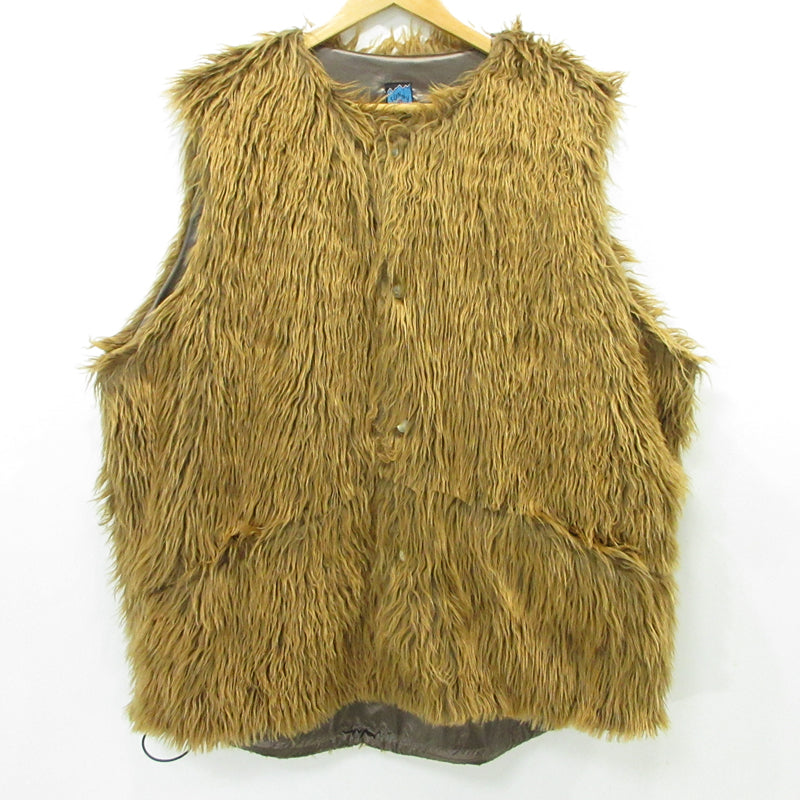 SUNNY SPORTS | サニースポーツ fleece biggest vest ベスト ブラウン サイズ：FreeSize【三重本店】