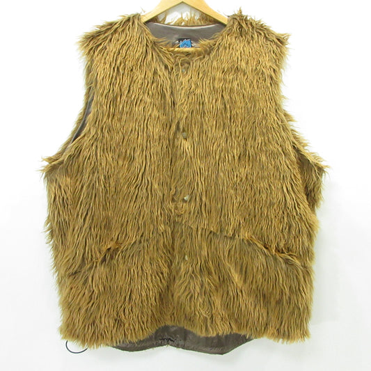 SUNNY SPORTS | サニースポーツ fleece biggest vest ベスト ブラウン サイズ：FreeSize【三重本店】