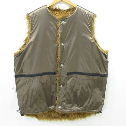 SUNNY SPORTS | サニースポーツ fleece biggest vest ベスト ブラウン サイズ：FreeSize【三重本店】