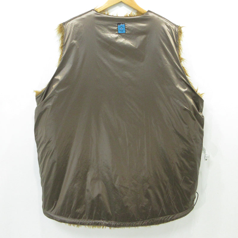 SUNNY SPORTS | サニースポーツ fleece biggest vest ベスト ブラウン サイズ：FreeSize【三重本店】