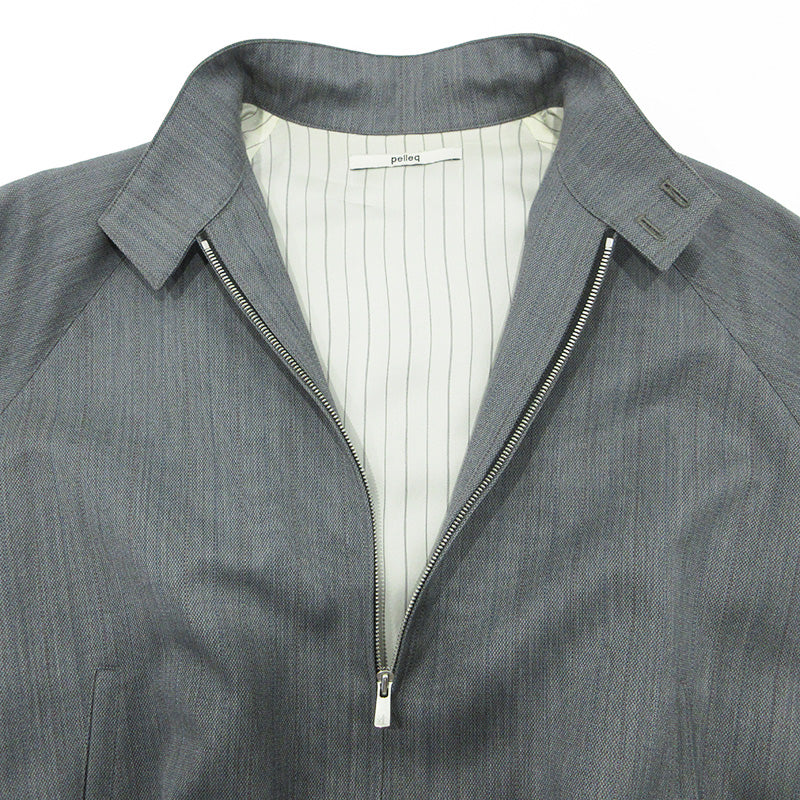 pelleq | ペレック スイングトップ ウールジャケット スイングトップ JK0101-AW20 グレー サイズ：34【三重本店】