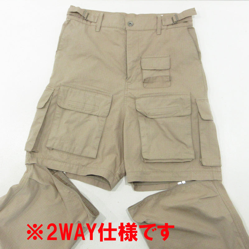 PROJECT G/R | プロジェクトジーアール 2WAYカーゴパンツ ハーフパンツ その他ボトムス ベージュ サイズ：1【三重本店】