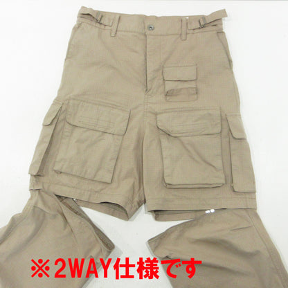 PROJECT G/R | プロジェクトジーアール 2WAYカーゴパンツ ハーフパンツ その他ボトムス ベージュ サイズ：1【三重本店】