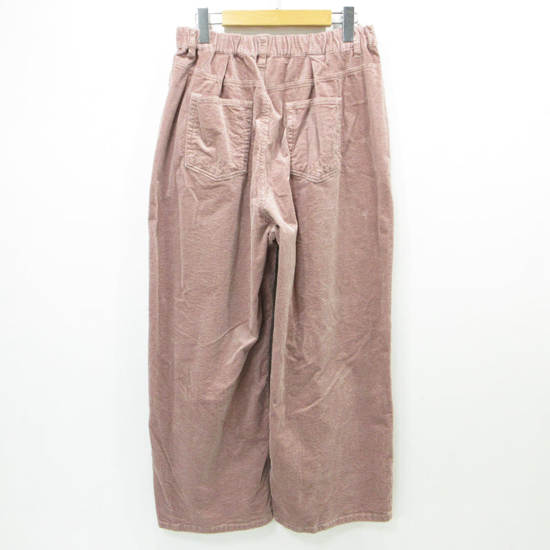 niko and... | ニコアンド MAKE STUFF コーデュロイ パンツ NKB46544RM ピンク サイズ：M【三重本店】