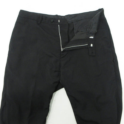 KAPTAIN SUNSHINE | キャプテンサンシャイン × BEAMS＋ ビームス ウール混クロップドパンツ サイドジップポケット付き クロップドパンツ KSB 5S03 ブラック サイズ：XL【三重本店】