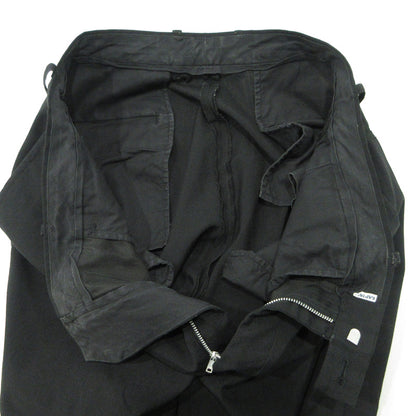 KAPTAIN SUNSHINE | キャプテンサンシャイン × BEAMS＋ ビームス ウール混クロップドパンツ サイドジップポケット付き クロップドパンツ KSB 5S03 ブラック サイズ：XL【三重本店】