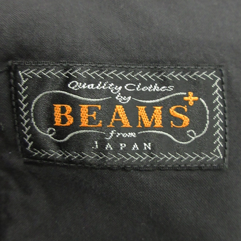 KAPTAIN SUNSHINE | キャプテンサンシャイン × BEAMS＋ ビームス ウール混クロップドパンツ サイドジップポケット付き クロップドパンツ KSB 5S03 ブラック サイズ：XL【三重本店】