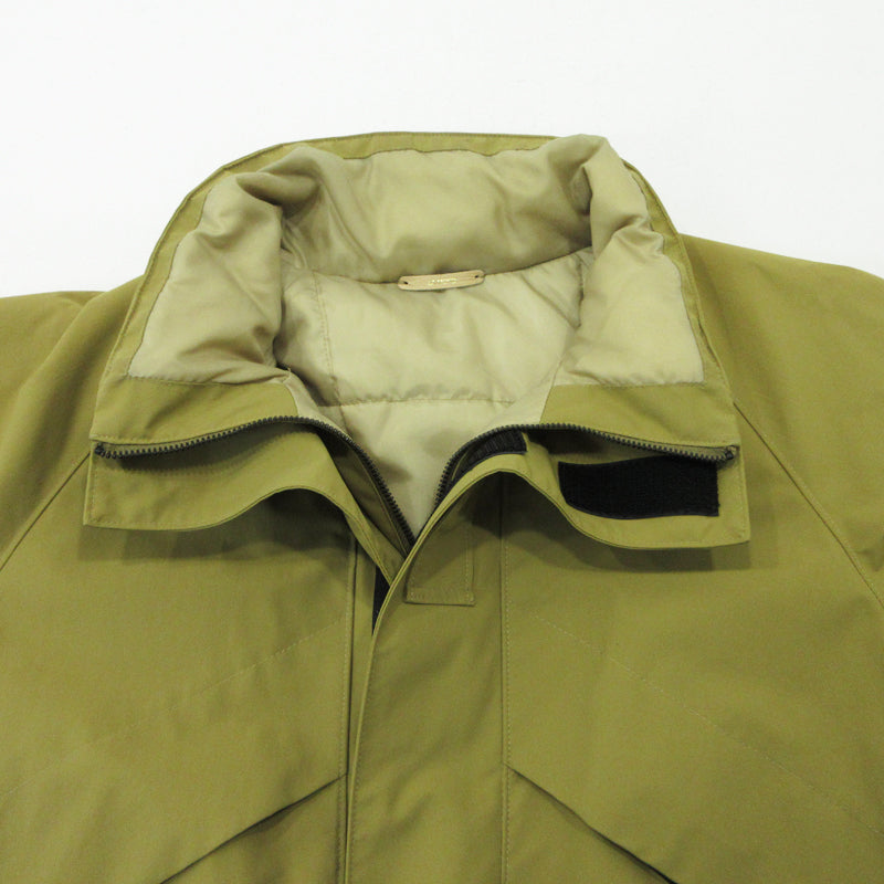 LA MOND | ラモンド STAND DOWN MILITARY JACKET ダウンジャケット LM-0-082 ベージュ サイズ：3【三重本店】