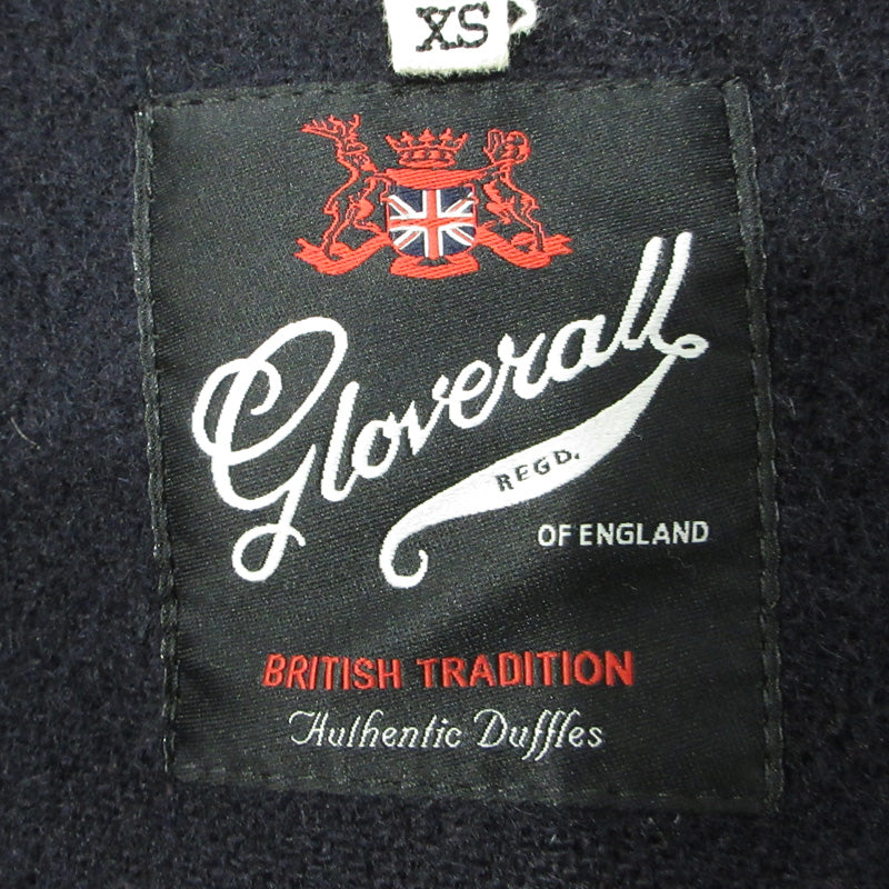 Gloverall | グローバーオール × YMC ワイエムシー エルボーパッチ付きウールダッフルコート ダッフルコート ネイビー サイズ：XS【三重本店】