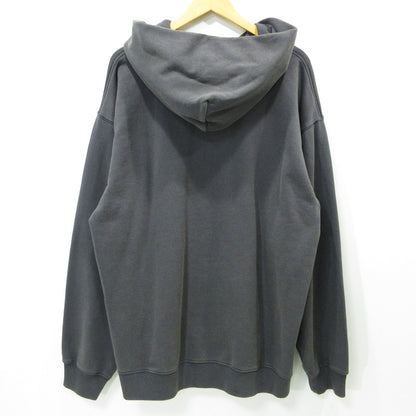 UNION | ユニオン IVY HOODIE アイビーフーディ '25 USED加工ロゴプリント長袖パーカー パーカー KHL-412-030 グレー ブラック系(VINTAGE BLACK) サイズ：XXL【三重本店】