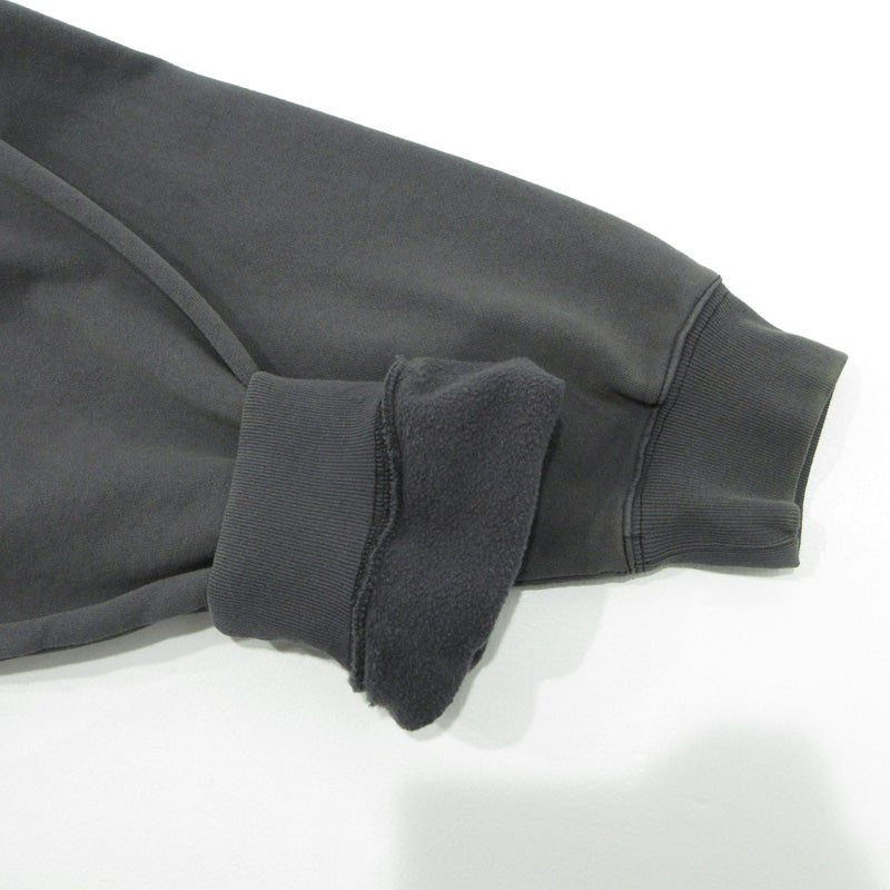 UNION | ユニオン IVY HOODIE アイビーフーディ '25 USED加工ロゴプリント長袖パーカー パーカー KHL-412-030 グレー ブラック系(VINTAGE BLACK) サイズ：XXL【三重本店】