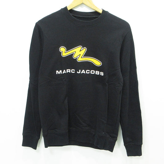 MARC JACOBS | マークジェイコブス ロゴプリント長袖スウェットシャツ スウェット P1000014 ブラック サイズ：XS【三重本店】
