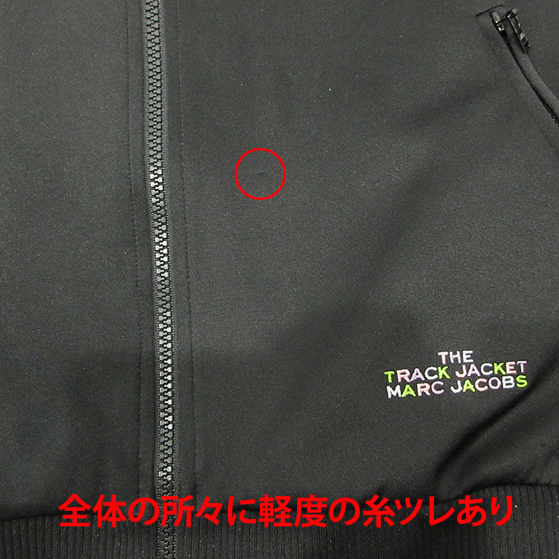MARC JACOBS | マークジェイコブス ロゴライントラックジャケット ジャージ V2000008 ブラック サイズ：S【三重本店】