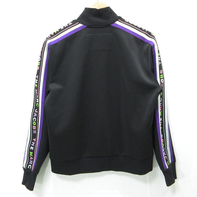 MARC JACOBS | マークジェイコブス ロゴライントラックジャケット ジャージ V2000008 ブラック サイズ：S【三重本店】
