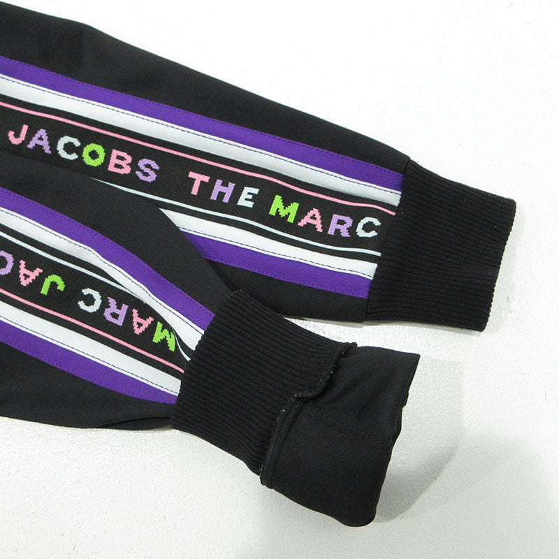 MARC JACOBS | マークジェイコブス ロゴライントラックジャケット ジャージ V2000008 ブラック サイズ：S【三重本店】