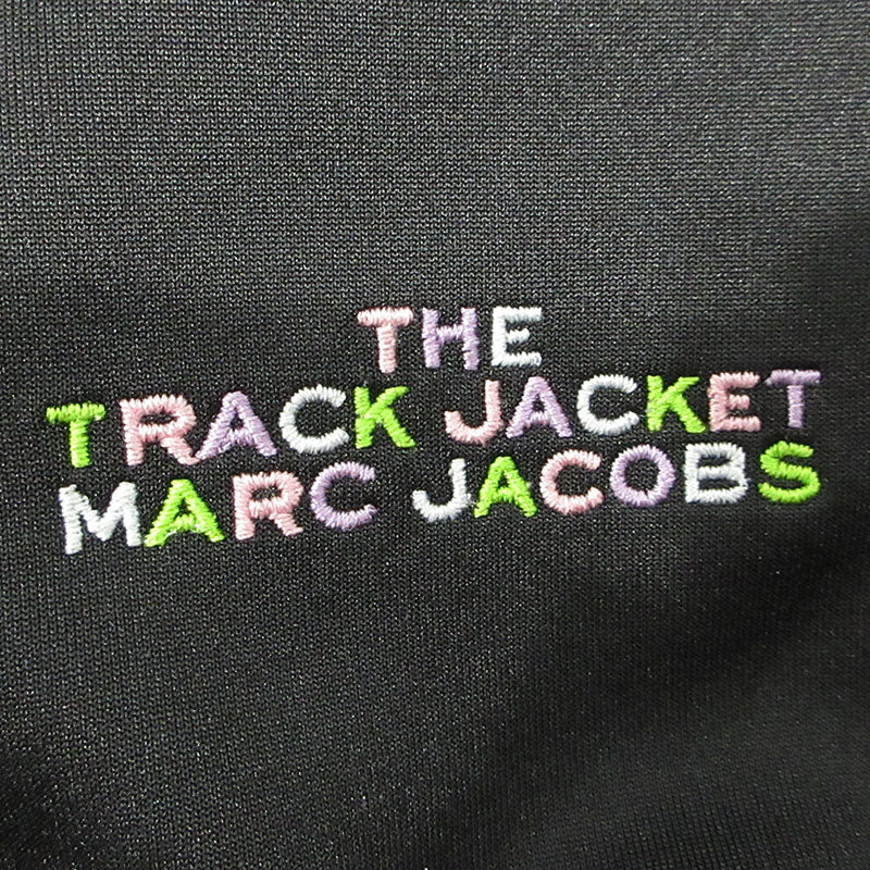 MARC JACOBS | マークジェイコブス ロゴライントラックジャケット ジャージ V2000008 ブラック サイズ：S【三重本店】