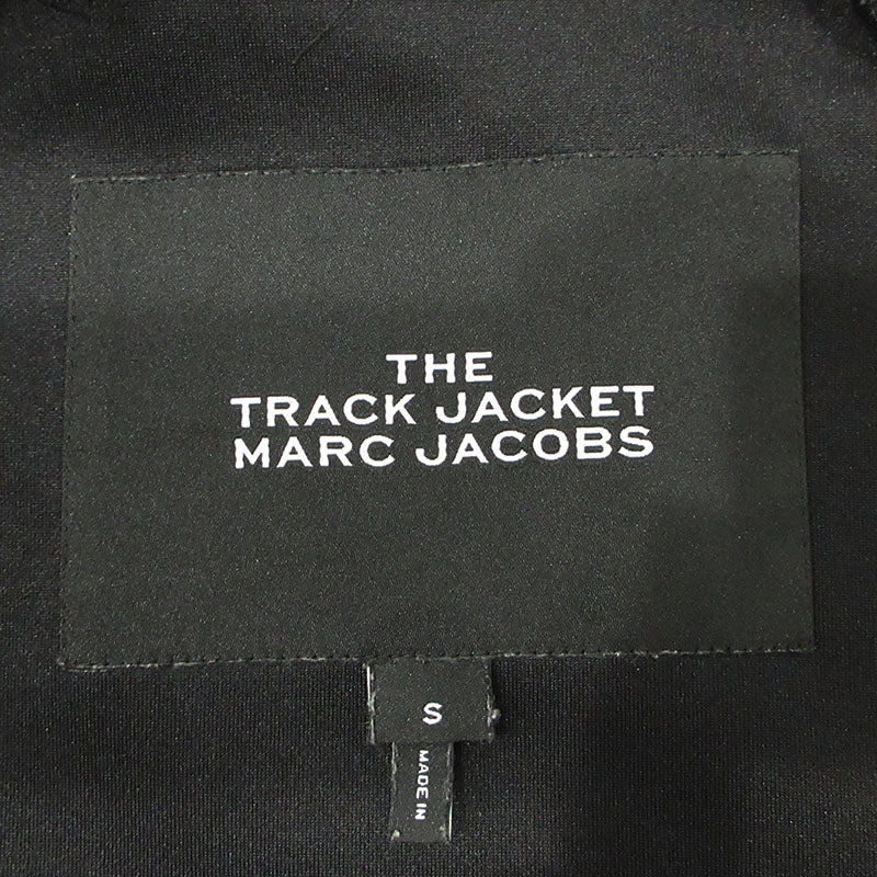 MARC JACOBS | マークジェイコブス ロゴライントラックジャケット ジャージ V2000008 ブラック サイズ：S【三重本店】