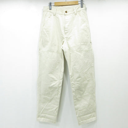 MHL | エムエイチエル ダブルニーペインターパンツ Wニーワークパンツ パンツ 595-8240503 ホワイト アイボリー 生成り サイズ：1【三重本店】