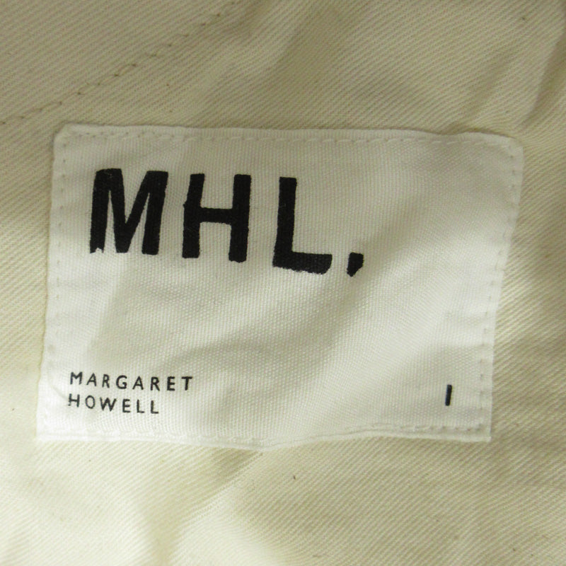 MHL | エムエイチエル ダブルニーペインターパンツ Wニーワークパンツ パンツ 595-8240503 ホワイト アイボリー 生成り サイズ：1【三重本店】