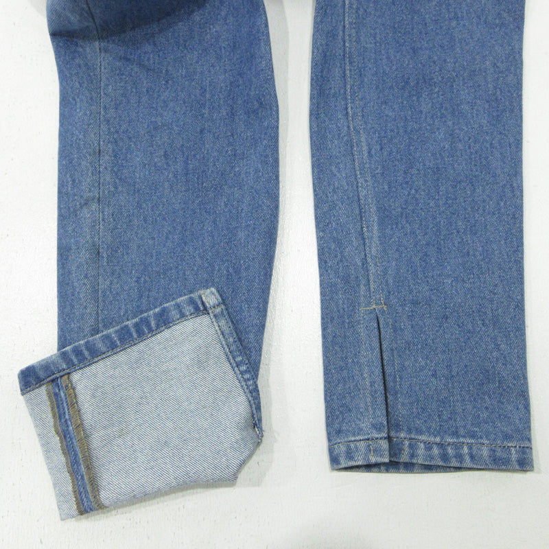 GOURMET JEANS | グルメジーンズ TYPE-1 NARROW ジップフライデニムパンツ 裾スリット デニムパンツ ブルー サイズ：不明【三重本店】