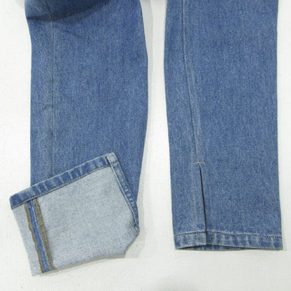 GOURMET JEANS | グルメジーンズ TYPE-1 NARROW ジップフライデニムパンツ 裾スリット デニムパンツ ブルー サイズ：不明【三重本店】