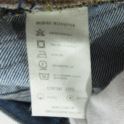 GOURMET JEANS | グルメジーンズ TYPE-1 NARROW ジップフライデニムパンツ 裾スリット デニムパンツ ブルー サイズ：不明【三重本店】