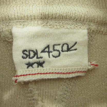 45rpm | ４５アールピーエム スムースの908スウェット ロゴ刺繍 スウェット 80980293-04-02 ベージュ サイズ：2【三重本店】