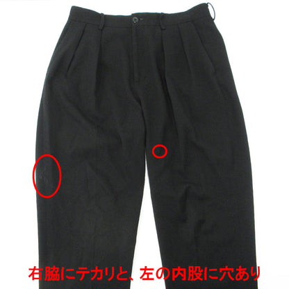 TOMORROWLAND | トゥモローランド ２タックパンツ パンツ 63-04-14-04704 ブラック サイズ：S【三重本店】