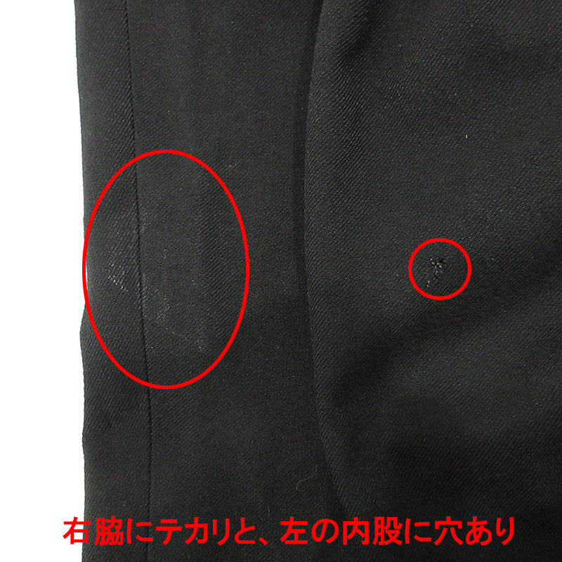 TOMORROWLAND | トゥモローランド ２タックパンツ パンツ 63-04-14-04704 ブラック サイズ：S【三重本店】