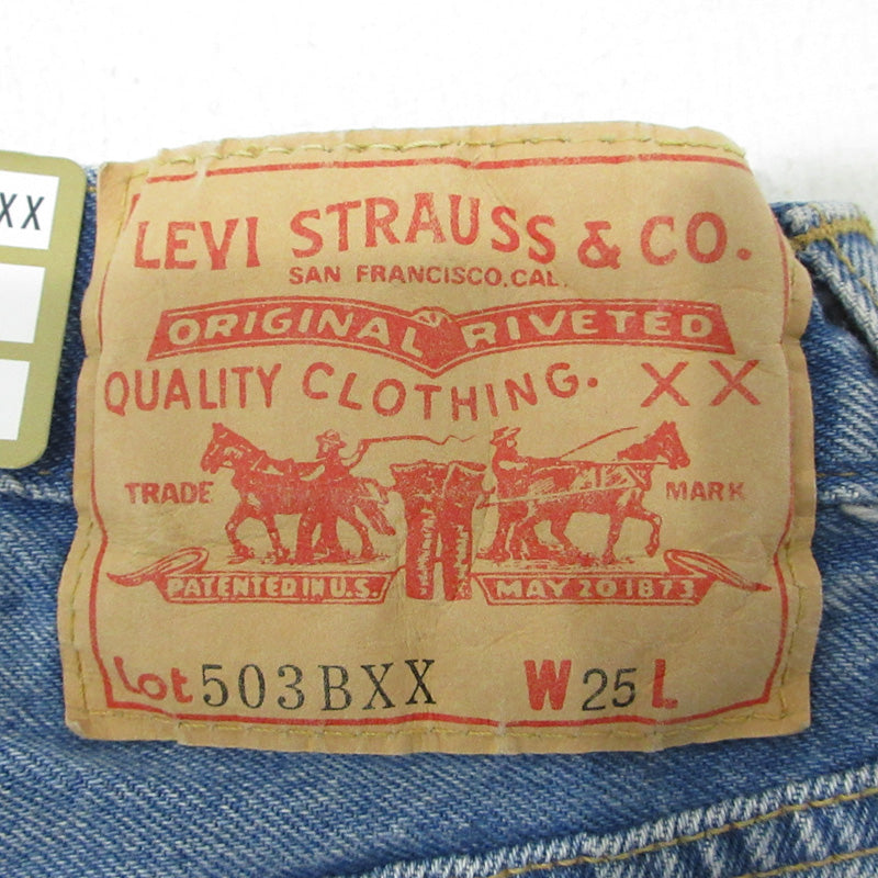 Levi's | リーバイス Lot. 503BXX ボタンフライデニムパンツ デニムパンツ 86197-0017 ブルー サイズ：25【三重本店】