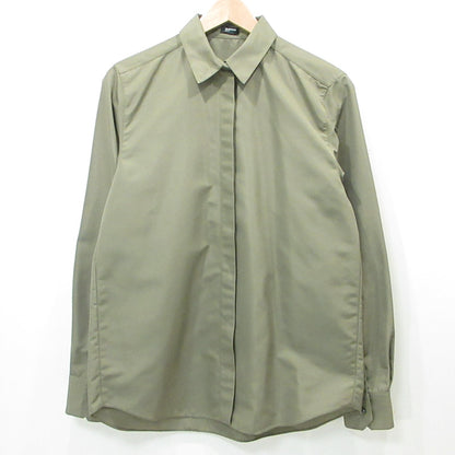 JIL SANDER | ジルサンダー NAVY ネイビー 長袖シャツ 長袖シャツ JNWM6017 カーキグリーン(315) サイズ：38【三重本店】