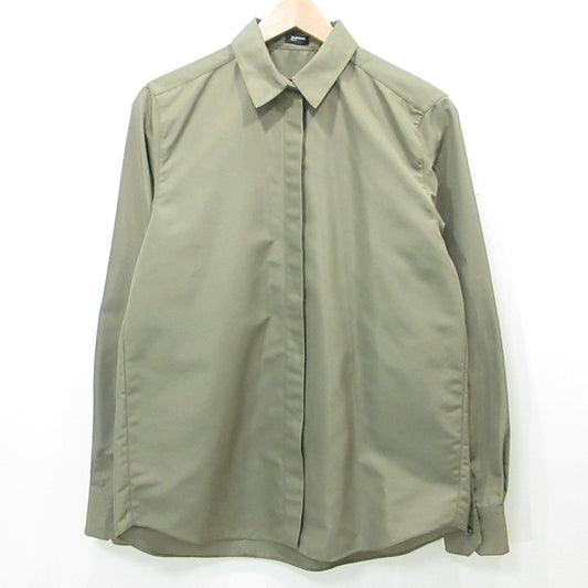 JIL SANDER | ジルサンダー NAVY ネイビー 長袖シャツ 長袖シャツ JNWM6017 カーキグリーン(315) サイズ：38【三重本店】