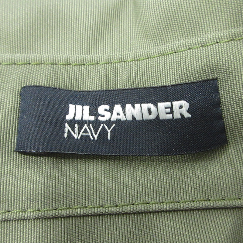 JIL SANDER | ジルサンダー NAVY ネイビー 長袖シャツ 長袖シャツ JNWM6017 カーキグリーン(315) サイズ：38【三重本店】