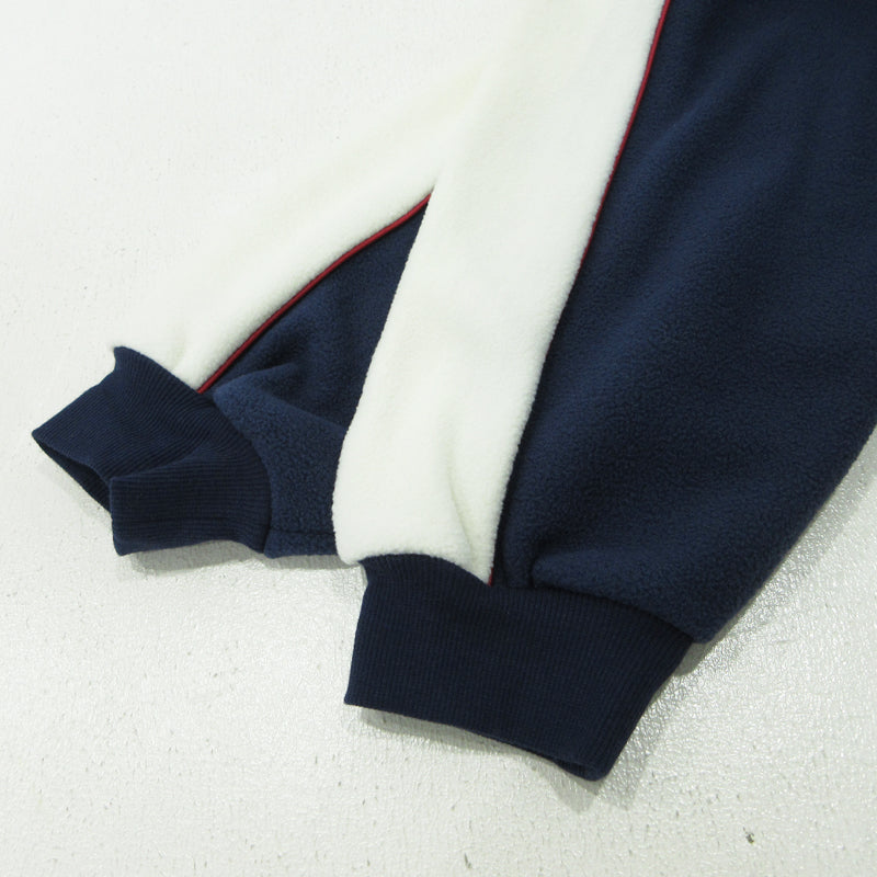 X-girl | エックスガール FLEECE TUNIC TOP 配色切替 その他トップス 105224013006 ネイビー サイズ：M【三重本店】