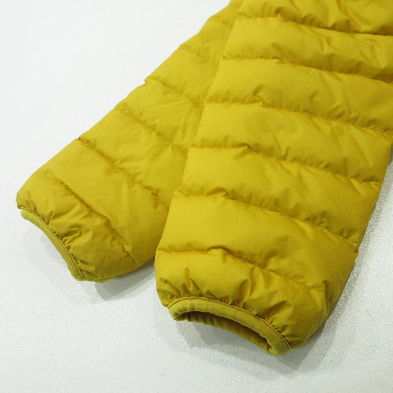 Danton | ダントン middle down hooded jacket ダウンジャケット イエロー サイズ：40【三重本店】