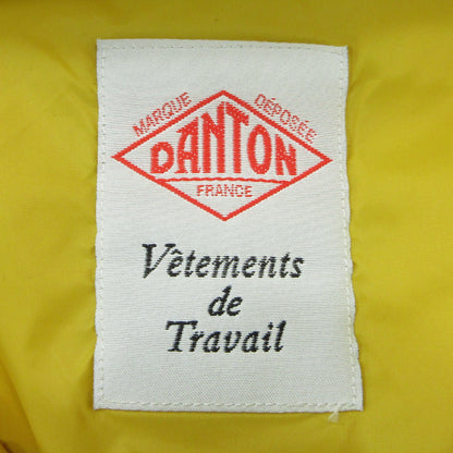 Danton | ダントン middle down hooded jacket ダウンジャケット イエロー サイズ：40【三重本店】