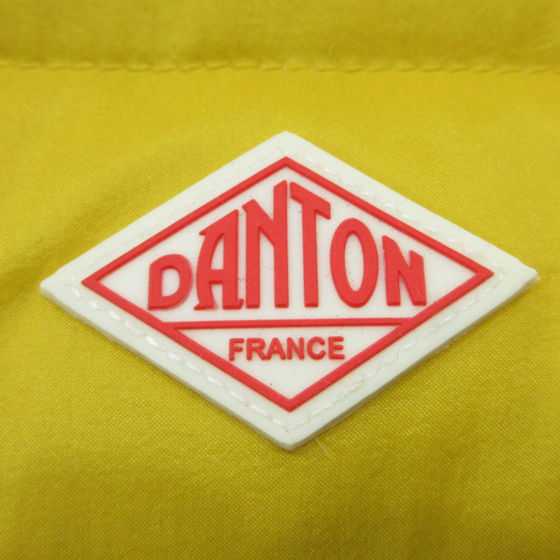 Danton | ダントン middle down hooded jacket ダウンジャケット イエロー サイズ：40【三重本店】