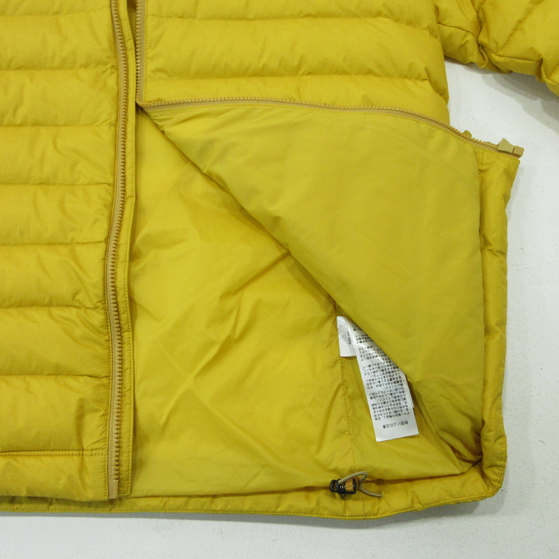 Danton | ダントン middle down hooded jacket ダウンジャケット イエロー サイズ：40【三重本店】