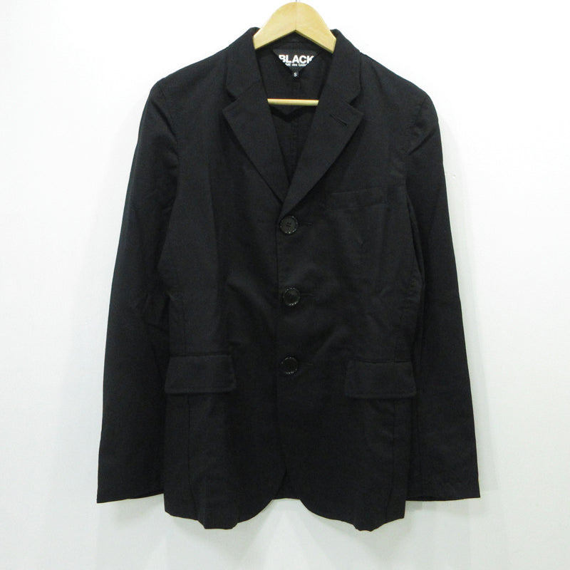 BLACK COMME des GARCONS | ブラックコムデギャルソン テーラードジャケット 1E-J203 ブラック サイズ：S【三重本店】