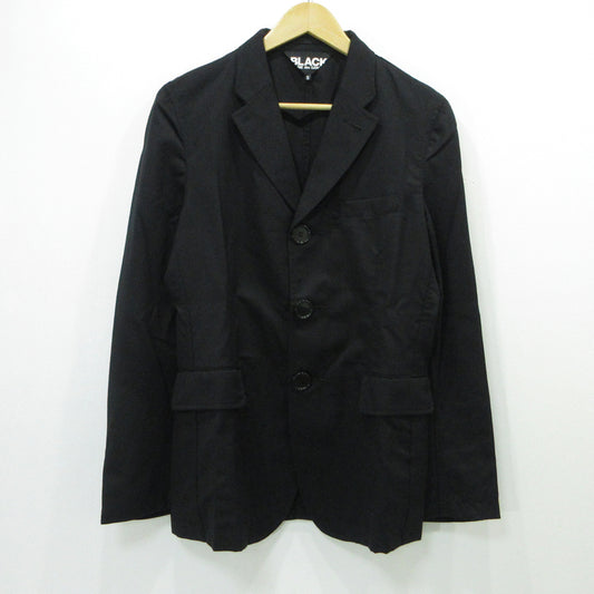 BLACK COMME des GARCONS | ブラックコムデギャルソン テーラードジャケット 1E-J203 ブラック サイズ：S【三重本店】