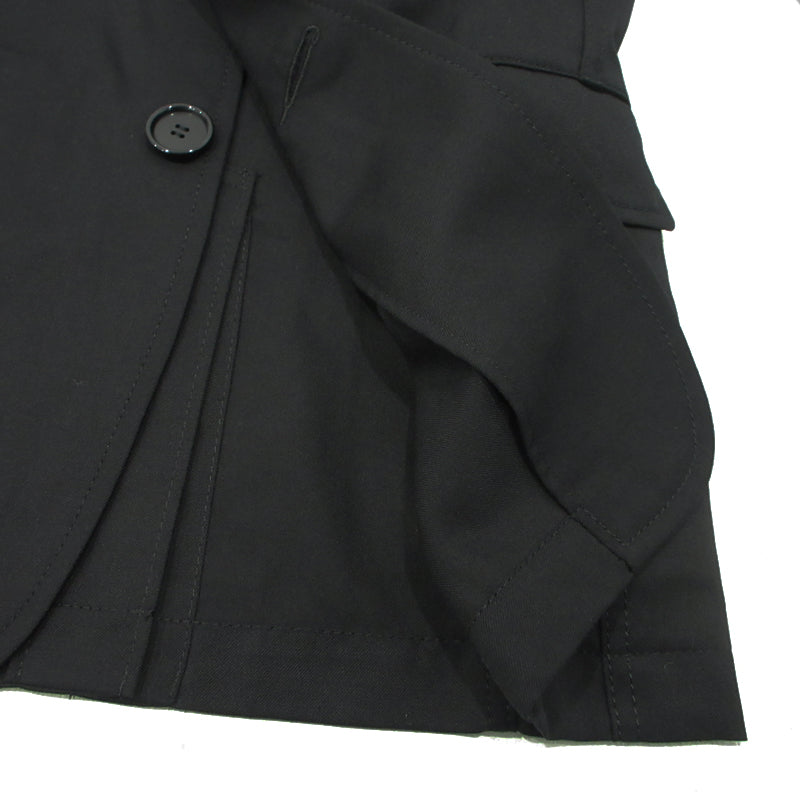 BLACK COMME des GARCONS | ブラックコムデギャルソン テーラードジャケット 1E-J203 ブラック サイズ：S【三重本店】