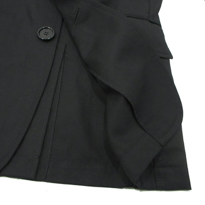BLACK COMME des GARCONS | ブラックコムデギャルソン テーラードジャケット 1E-J203 ブラック サイズ：S【三重本店】