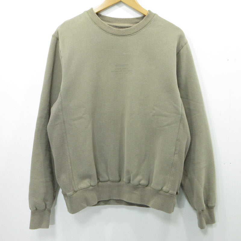 STAMPD | スタンプドゥ SWEAT SHIRT WASHED STACKED LOGO CREWNECK スウェット グレージュ サイズ：L【三重本店】