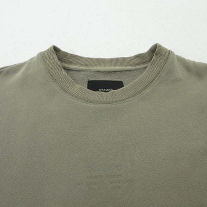 STAMPD | スタンプドゥ SWEAT SHIRT WASHED STACKED LOGO CREWNECK スウェット グレージュ サイズ：L【三重本店】