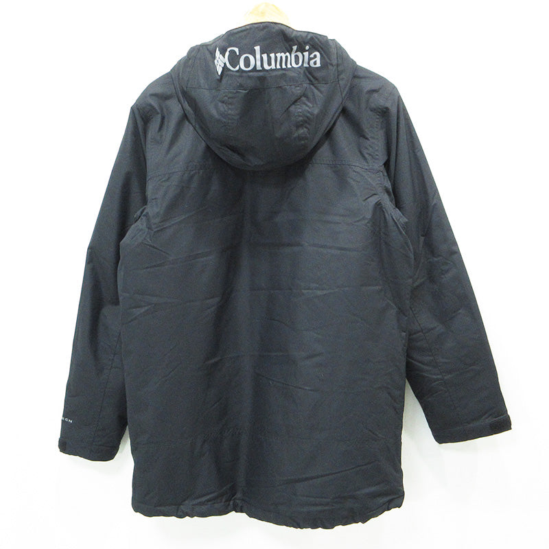 Columbia | コロンビア Shotski Jacket ショッキジャケット ロゴプリントOMNI-TECH中綿ジャケット 防水マウンテンパーカー 中綿ジャケット 225 WE4984 ブラック サイズ：M【三重本店】