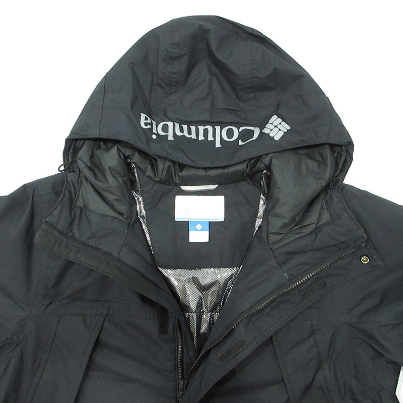 Columbia | コロンビア Shotski Jacket ショッキジャケット ロゴプリントOMNI-TECH中綿ジャケット 防水マウンテンパーカー 中綿ジャケット 225 WE4984 ブラック サイズ：M【三重本店】