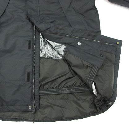Columbia | コロンビア Shotski Jacket ショッキジャケット ロゴプリントOMNI-TECH中綿ジャケット 防水マウンテンパーカー 中綿ジャケット 225 WE4984 ブラック サイズ：M【三重本店】